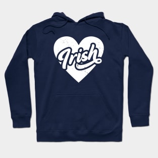 Vintage Irish School Spirit // High School Football Mascot // Go Irish Hoodie